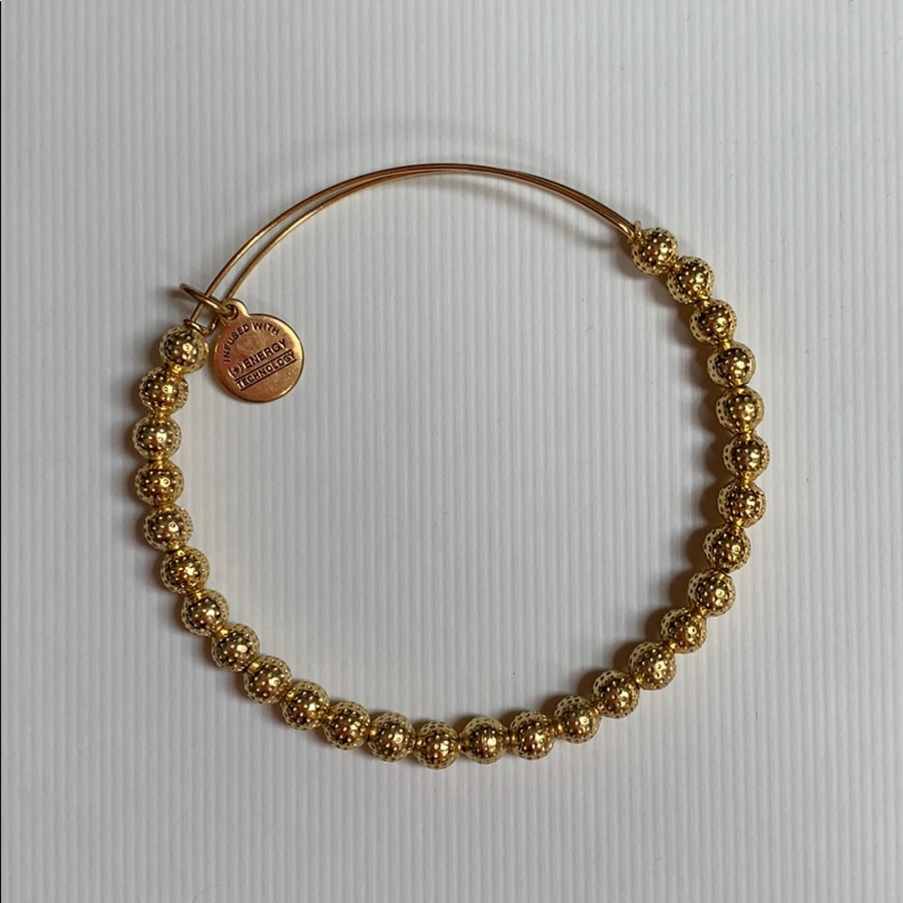 Gold Bead Alex and Ani Bracelet